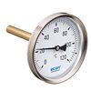 Bimetal thermometer fig. 21000 steel, galvanised/brass insert